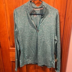 Nike Teal Long Sleeve Pullover size Medium